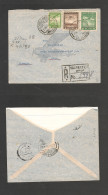 CHILE. Chile - Cover - 1938 27 March Air France Valp To Kiel Germany , Via "Ville De Dakar" From Natal To Senegal Atlant - Chile