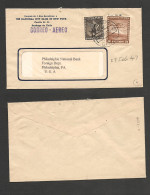 CHILE. Chile - Cover - 1947 12 July Stgo To USA Rate Iar $3,60 Miami Interchange. Ex-Prof West UK Airmails Coll.- . Easy - Cile