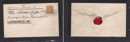 CHILE. Chile - Cover - 1900 Iquique To London UK Via Panama Fkd Env. Easy Deal. - Cile
