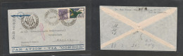 BRAZIL. Brazil Cover - 1935 RJ To Switz Zurich Condor Glight Mult Fkd Env Special Cachet, Vf - Other & Unclassified