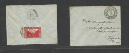 BOSNIA. 1912 (14 Febr) Mostar - Fojnica (15 Feb) Reverse Single 10c Red Fkd Env. Depart + Arrival Cds. Fine. - Bosnie-Herzegovine