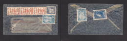 BOLIVIA. Bolivia  -cover - 1940 La Paz To Switz Luzern Air Mult Fkd Env. Easy Deal. - Bolivie