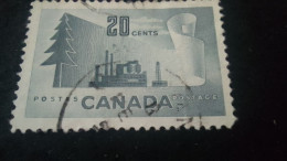 KANADA- 1940-50     20   DAMGALI - Gebruikt