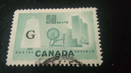 KANADA- 1940-50     20   DAMGALI - Usados