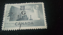 KANADA- 1940-50     20   DAMGALI - Gebruikt