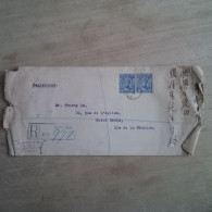 LETTRE RECOMMANDE ZANZIBAR POUR SAINT DENIS ILE DE LA REUNION - Sonstige - Afrika