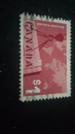 KANADA- 1940-50     1  $   DAMGALI - Gebruikt