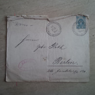 LETTRE RUSSIE POUR BERLIN 1889 - Briefe U. Dokumente