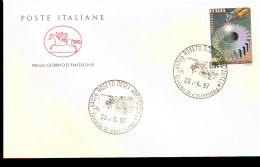 1997 BUSTA CON ANNULLO FDC Industria MECCANICA - Andere & Zonder Classificatie