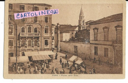 Croazia Istria Dalmazia Zadar Zara Piazza Delle Erbe Animatissima Veduta Giorno Di Mercato (f.piccolo/v.retro) - Croacia