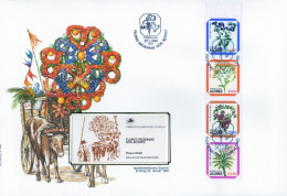 Portugal - Azoren- Markenheftchen- Schmuck FDC, 29. Januar 1982 - Selten Angeboten - Açores