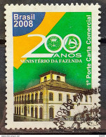 C 2757 Brazil Stamp 200 Years Ministry Of Finance Economy 2008 Circulated 3 - Used Stamps