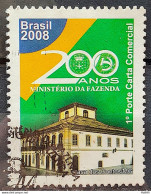 C 2757 Brazil Stamp 200 Years Ministry Of Finance Economy 2008 Circulated 1 - Gebruikt