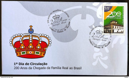 Brazil Envelope FDC 719 Ministry Of Finance 2008 - FDC