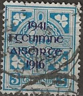 IRELAND 1941 25th Anniversary Of Easter Rising (1916) - 3d Celtic Cross Overprinted FU - Gebruikt