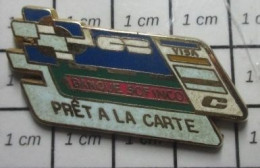 511c Pin's Pins / Beau Et Rare / THEME : BANQUES / BANQUE SOFINCO PRET A LA CARTE Par EDENA - Banche