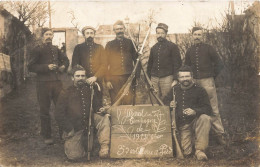 Mareil En France * Carte Photo * Groupe De Militaire , 3ème Régiment D'artillerie * 1914 Ww1 - Andere & Zonder Classificatie