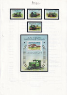 Antigua Et Barbuda - Trains - Collection Vendue Page Par Page - Neufs ** Sans Charnière - TB - Antigua Et Barbuda (1981-...)