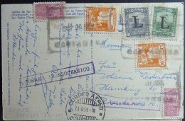 Colombia Cartagena Postcard Mailed To Germany 1951 - Kolumbien