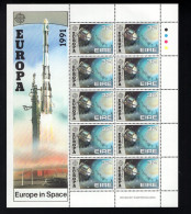 1990218932 1991 SCOTT 832 833 (XX) POSTFRIS MINT NEVER HINGED   - EUROPA ISSUE - SATELLITES - EUROPE IN SPACE - Neufs