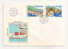 P2 Plic FDC ROMANIA - Prima Zi A Emisiunii - Hidrocentrale 1978 - First Day Cover, Uncirculated - FDC