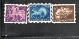 LUXEMBOURG....1954:Michel 528-30mh* - ...-1852 Prephilately