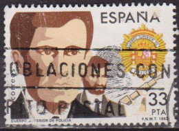 Sécurité - ESPAGNE - Police - N° 2312 - 1983 - Used Stamps