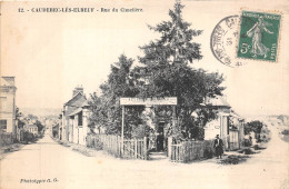 76-CAUDEBEC-LES-ELBEUF- RUE DU CIMETIERE - Caudebec-lès-Elbeuf