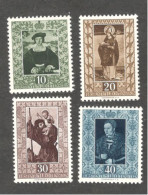 LIECHTENSTEIN....1953:Michel 311-4mnh** Cat.Value 120€uros - Ungebraucht