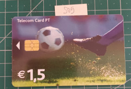 PORTUGAL USED PHONECARD PT509 FOOTBALL KINDNESS - Portogallo