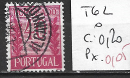 PORTUGAL TAXE 62 Oblitéré Côte 0.20 € - Oblitérés