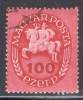 Hungary 1946  Single Stamp Post Rider In Fine Used - Gebraucht