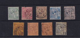 LOT DE TIMBRES NEUFS* ET OBLITERES DE 1885 .A VOIR - Oblitérés