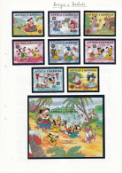 Antigua Et Barbuda - Mickey - Collection Vendue Page Par Page - Neufs ** Sans Charnière - TB - Antigua And Barbuda (1981-...)