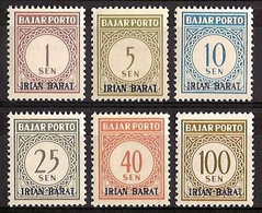 Indonesië / Indonesia 1963 Irian Barat Port 1/6 Postfris/MNH Tax, Stamp Due - Indonesië