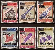 Indonesië / Indonesia 1978 Port 67/72 Postfris/MNH Tax, Due Stamp - Indonesië