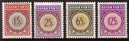 Indonesië / Indonesia 1976 Port 52/55 Postfris/MNH Tax, Due Stamp - Indonesië