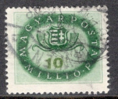 Hungary 1946  Single Stamp Coat Of Arms In Fine Used - Oblitérés