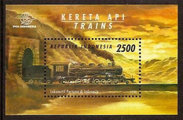 Indonesië / Indonesia 1998 Nr 1887 Postfris/MNH Treinen, Trains - Indonesië