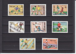 VIETNAM - 1982 - ** / MNH - FOOTBALL WORLD CUP SPAIN 1982 - Mi. 1214/21 - 1982 – Spain