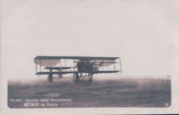 Italie, Milano Concorso Aereo Internazionale 1910, Metrot Su Voisin, Avion Biplan (295) - Demonstraties