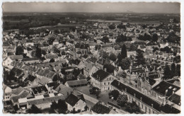 SANCOINS (18) - CPSM - Les écoles Et Vue D'ensemble - Sancoins