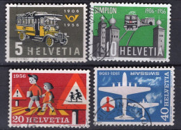 T2041 - SUISSE SWITZERLAND Yv N°572/75 - Used Stamps