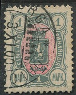 Finland:Russia:Used Stamp 1 Mark 1889 - Gebraucht