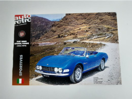 Fiat Dino Spider / Coupé - Fiche Technique Automobile - Voitures