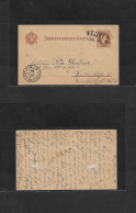 CZECHOSLOVAKIA. 1882 (30 May) Troppau, Opava - Dresden, Germany (1 May) Austria 2kr Brown, Stline Ds + Arrival Cachet. F - Sonstige & Ohne Zuordnung