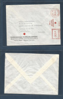 CZECHOSLOVAKIA. 1962 (7 Aug) Praha - Switzerland, Geneve. Red Cross Official Mail. Special Franking Cachet. - Sonstige & Ohne Zuordnung