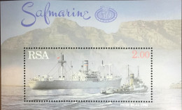 South Africa 1996 Merchant Marine Safmarine Minisheet MNH - Unused Stamps