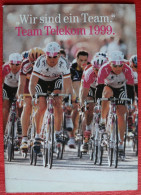 CYCLISME: CYCLISTE : LIVRET PRESENTATION EQUIPE TELEKOM 1999 - Cyclisme