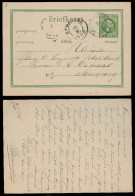 DUTCH INDIES. 1886. Temangoeng / Buncija Tabec Hanmat - Semaranj. 5c Dark Green Stat Card. - Indonesië